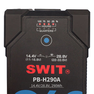 SWIT PB-H290A 290Wh High Load Bi-voltage Battery - Gold Mount