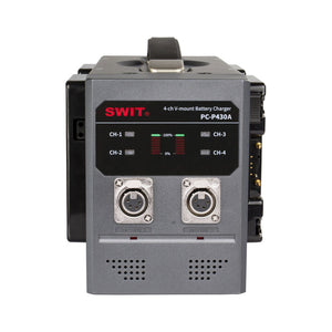 SWIT PC-P430A | 4-ch Gold Mount Fast Charger