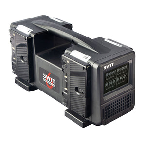 SWIT PC-P461A - 4ch x max 6A Top Fast Simultaneous 14V/28V Charger - Gold-Mount