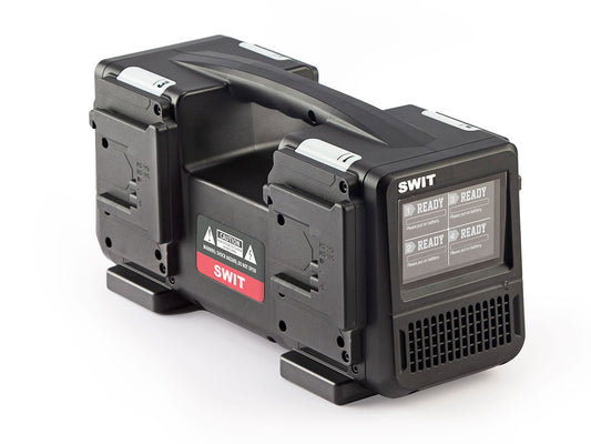 SWIT PC-P461B - 4ch x max 6A Top Fast Simultaneous 14V/28V Charger - B-Mount