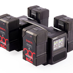 SWIT PC-P461S - 4ch x max 6A Top Fast Simultaneous 14V/28V Charger - V-Mount