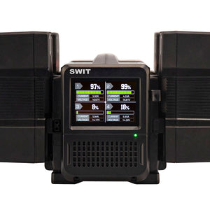 SWIT PC-P461S - 4ch x max 6A Top Fast Simultaneous 14V/28V Charger - V-Mount