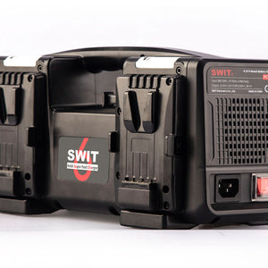 SWIT PC-P461S - 4ch x max 6A Top Fast Simultaneous 14V/28V Charger - V-Mount