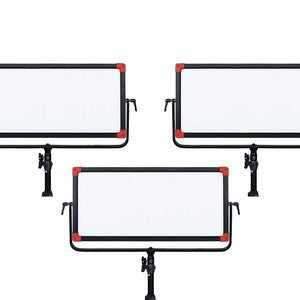 SWIT PL-E90D/3 Portable Bi-color SMD Panel LED Light DMX Set of 3
