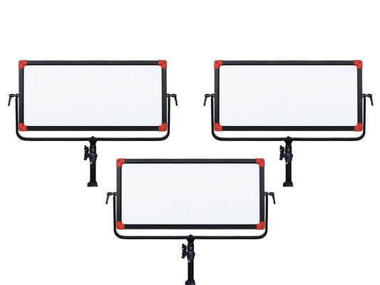 SWIT PL-E90D/3 Portable Bi-color SMD Panel LED Light DMX Set of 3