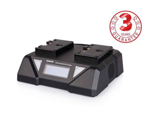 Swit 2-CH Gold Mount Fast Charger