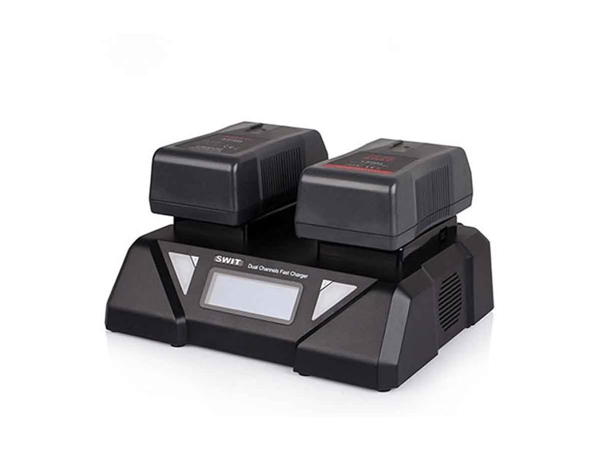 Swit 2-CH Gold Mount Fast Charger