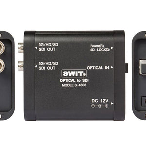 Swit S-4606 Optical to SDI Converter