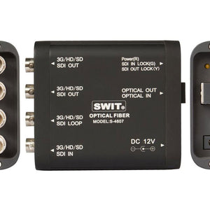 Swit S-4607 Bi-directional Optical/SDI Converter