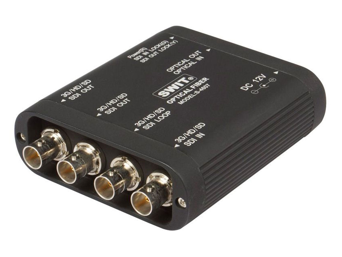 Swit S-4607 Bi-directional Optical/SDI Converter