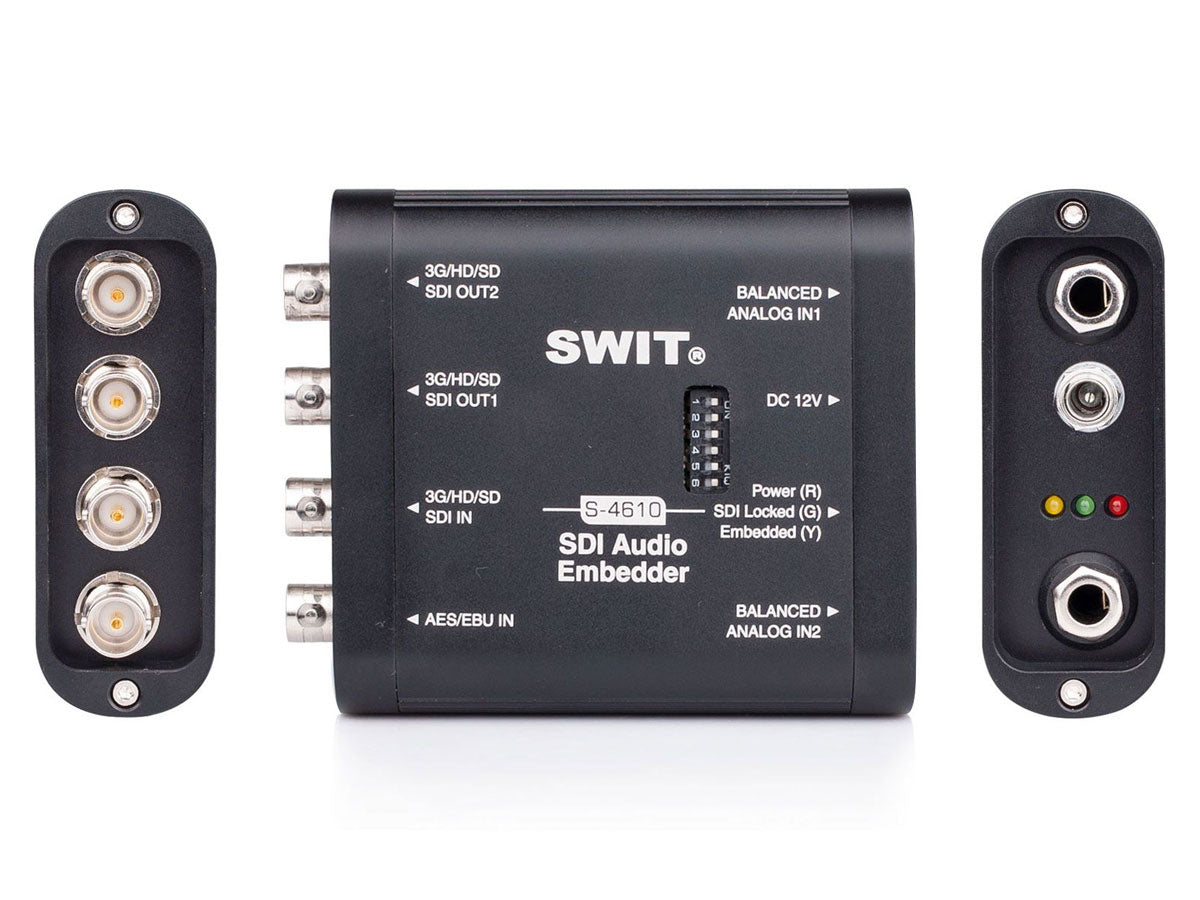 Swit S-4610 SDI Audio Embedder