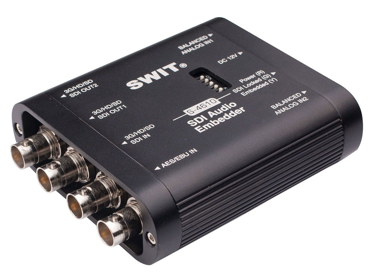 Swit S-4610 SDI Audio Embedder
