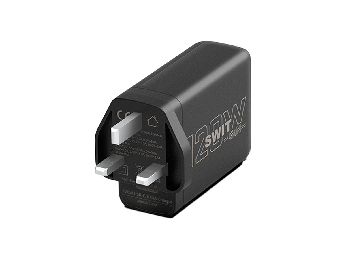 Swit 120W USB-C/A GaN Charger (UK Plug)