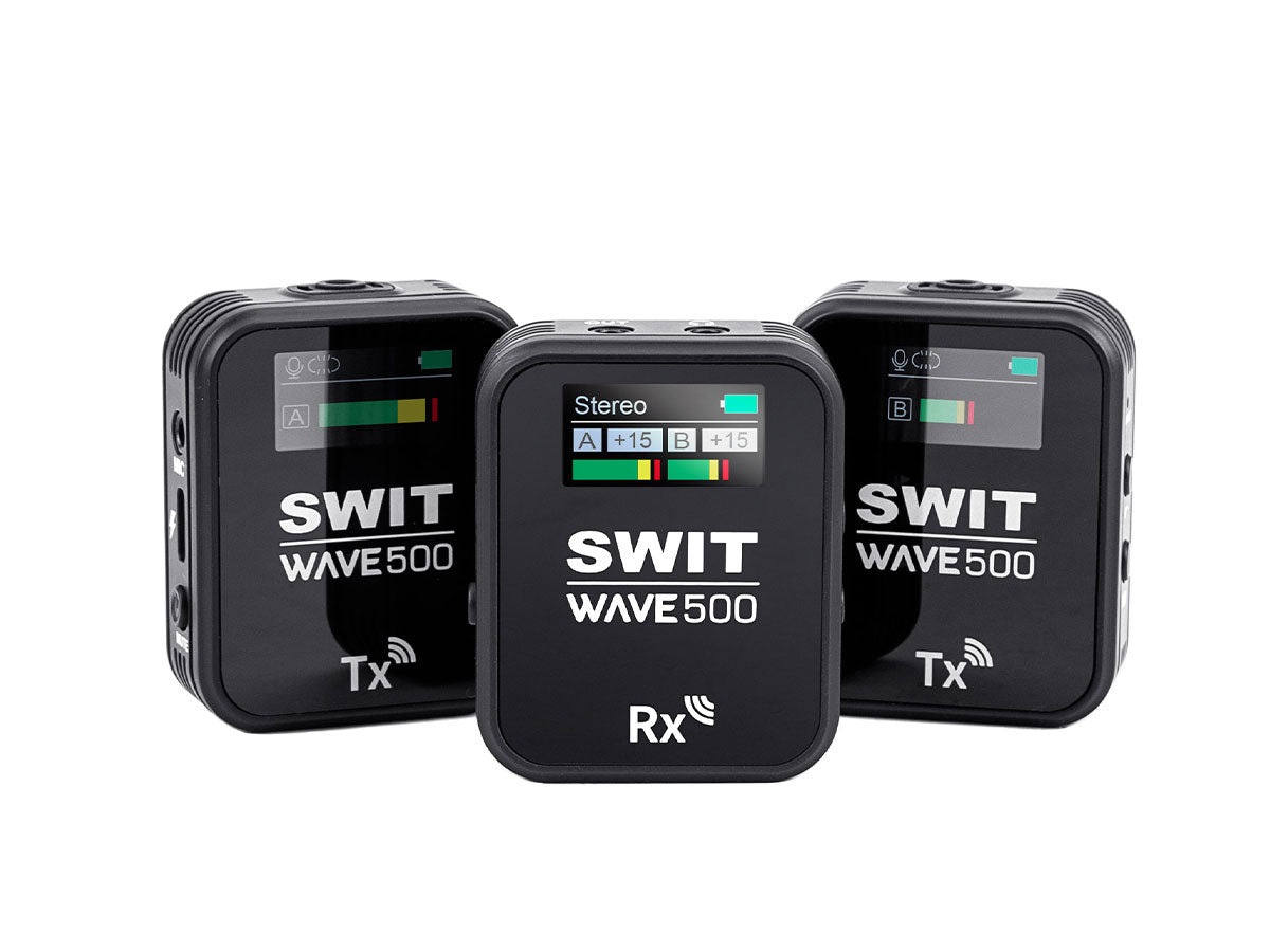 SWIT WAVE500 Dual Channel Wireless Microphone Kit
