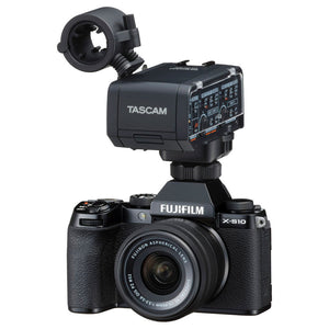 Tascam XLR Microphone Adapter for Mirrorless Fujifilm Cameras