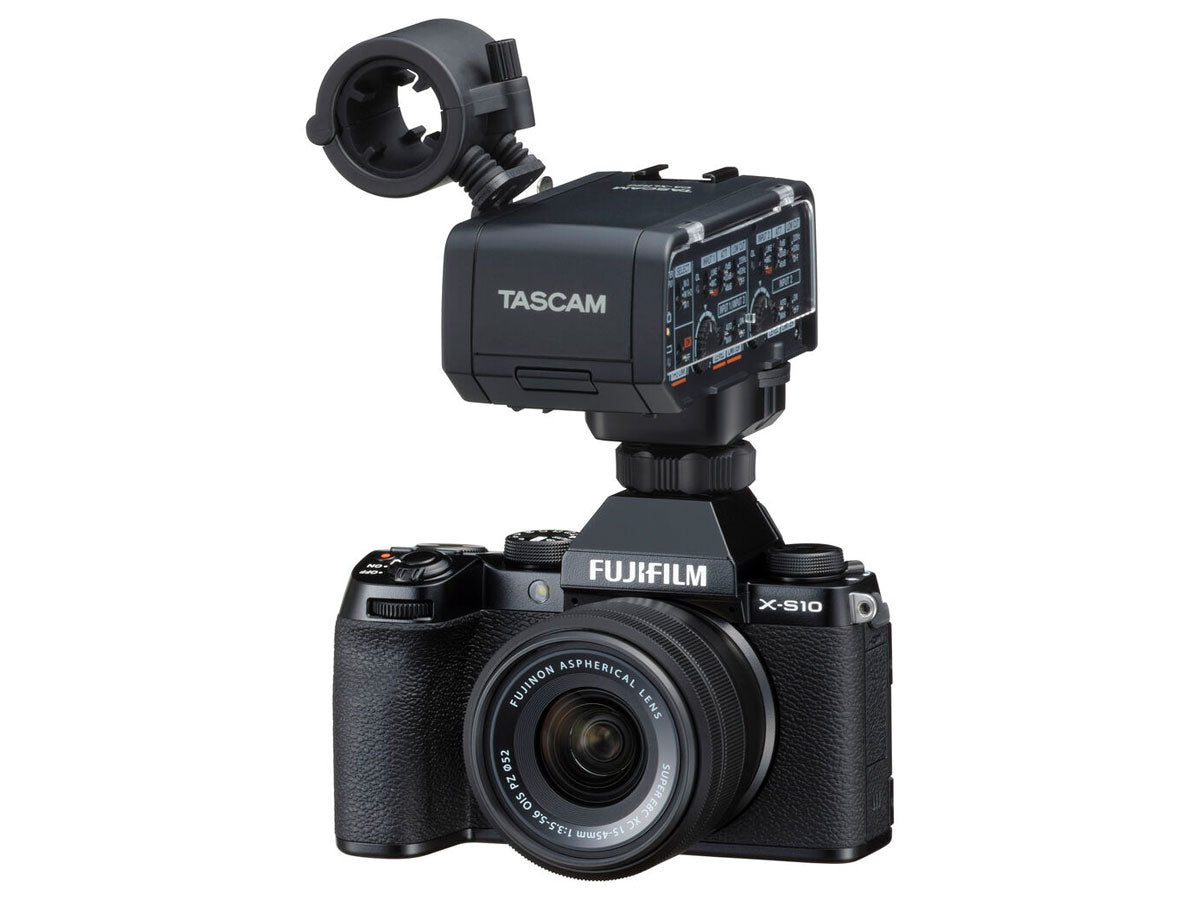 Tascam XLR Microphone Adapter for Mirrorless Fujifilm Cameras
