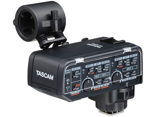 Tascam XLR Microphone Adapter for Mirrorless Fujifilm Cameras