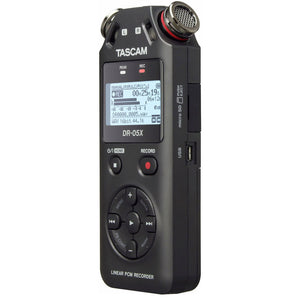 Tascam DR-05X Portable Audio Recorder & USB Audio Interface