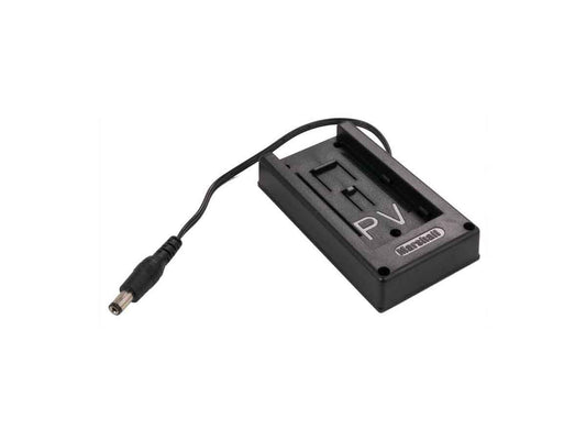 Teradek Battery Adapter Plate Panasonic VBG6 7.2v Battery to Barrel Connector