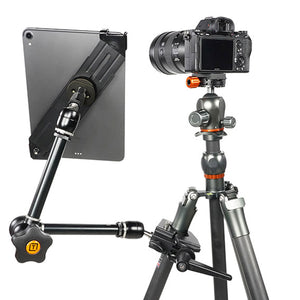 Tether Tools AeroTab iPad Clamp w/ Bracket + Baby Adapter (large)