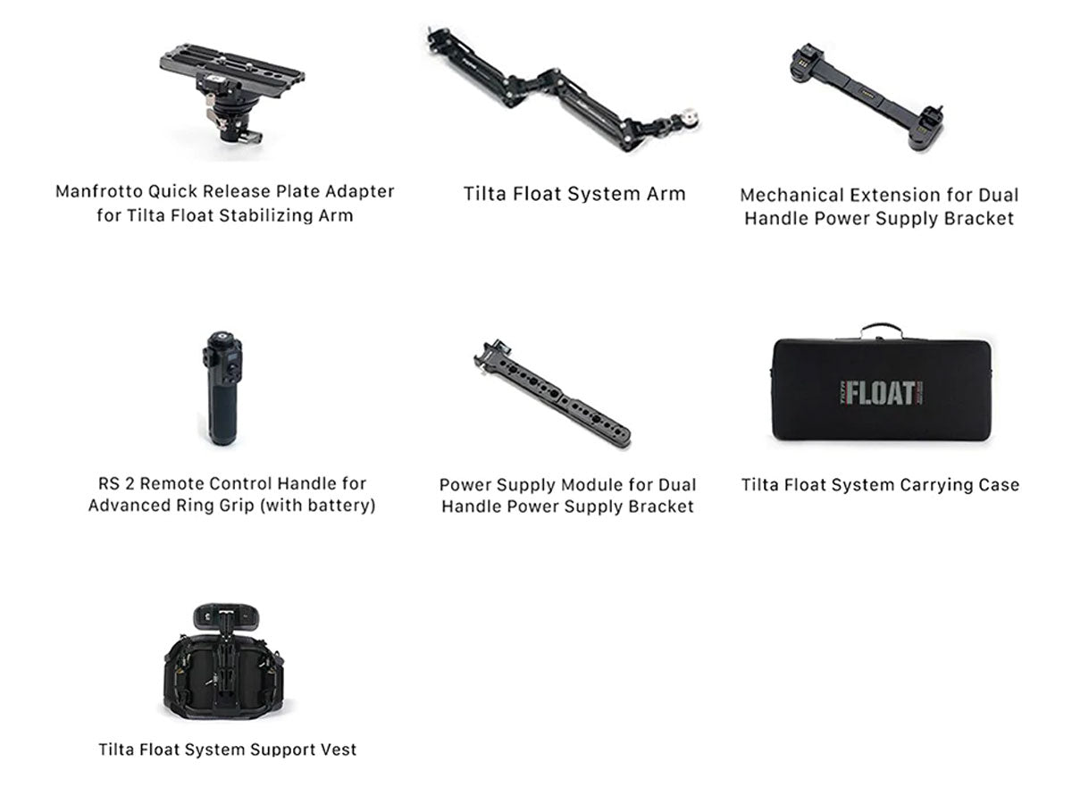 Tilta Float Handheld Support Stabilizing Arm System - Dual Handle Support Kit