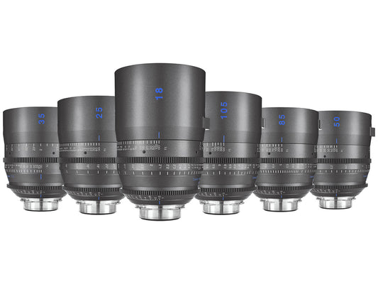 Tokina Cinema Vista One 6-Lens Kit PL Mount Imperial  (18mm, 25mm, 35mm, 50mm, 85mm,105mm)