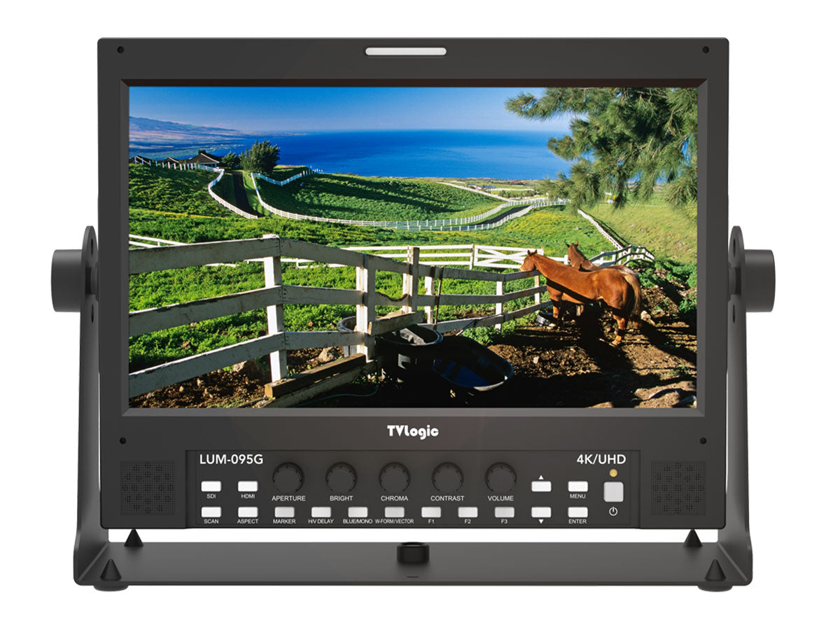 TV Logic LUM-095G 9" 4K LCD Monitor
