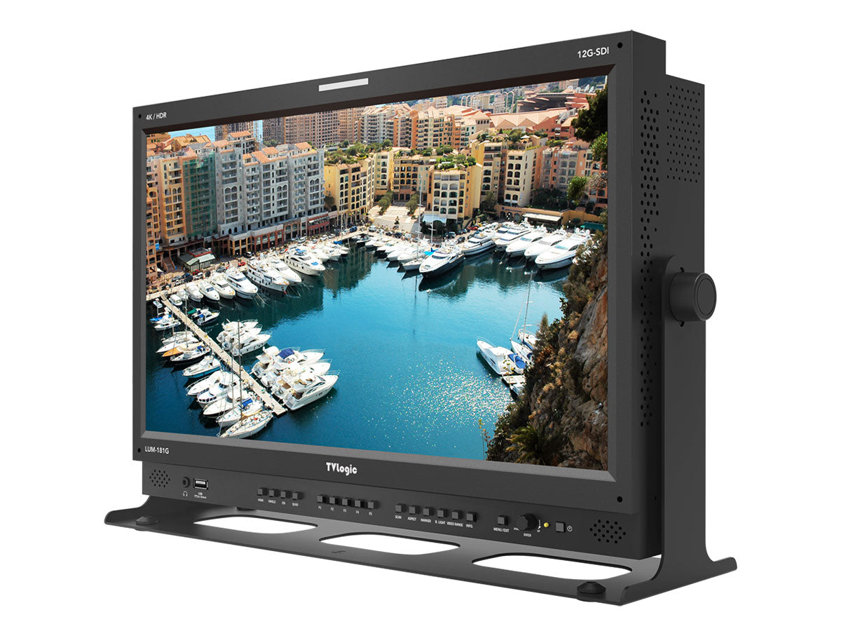 TV Logic LUM-181G 18" 4K LCD Monitor