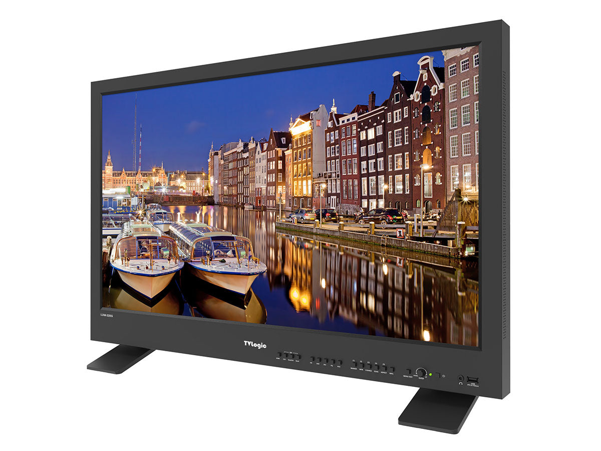 TV Logic LUM-328G 32â 4K/UHD High Brightness HDR Emulation Monitor