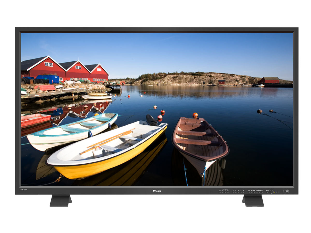 TV Logic LUM-550H 55" 4K/UHD HDR Emulation High Brightness Monitor