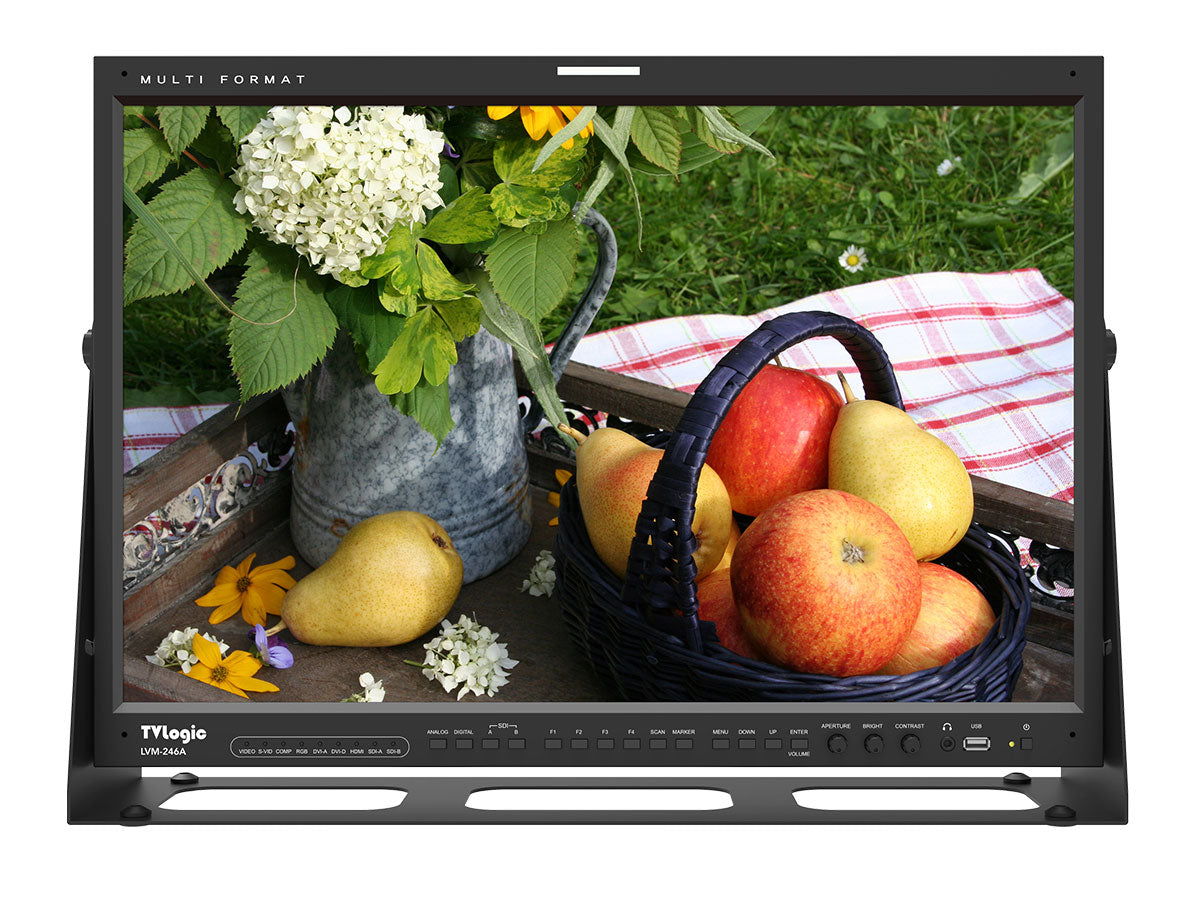 TV Logic LVM-246A 24" 3G-SDI Professional LCD Monitor