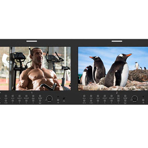 TV Logic RKM-290A Dual 9" LCD Rack Monitor
