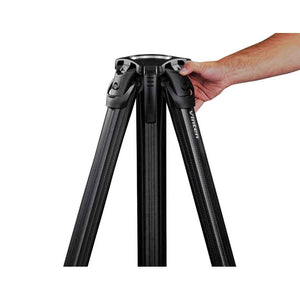 Vinten Flowtech 100 Tripod with Mid-Spreader, Rubber Feet and Carry Handle
