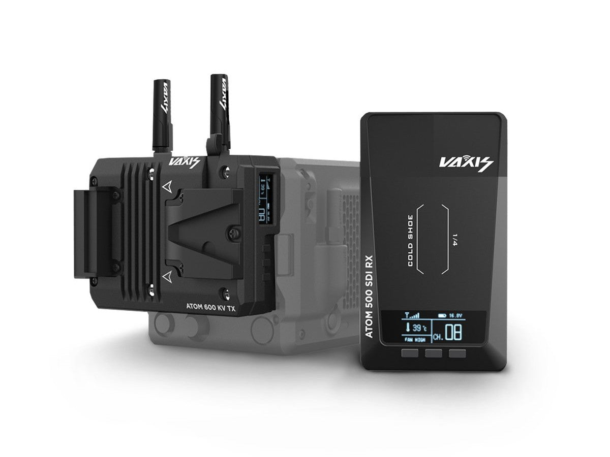 Vaxis Atom 600 KV SDI/HDMI Wireless Transmission System For Red Komodo 600FT (Black)