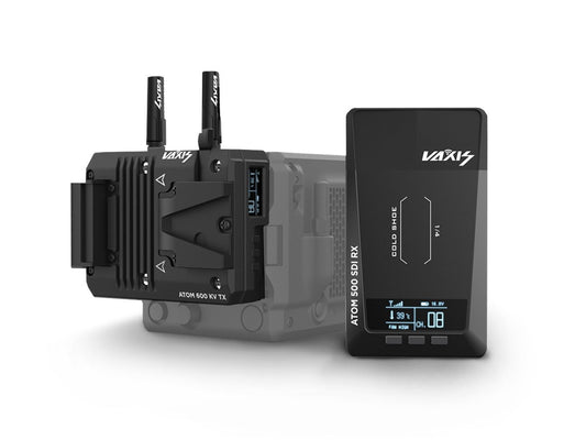 Vaxis Atom 600 KV SDI/HDMI Wireless Transmission System For Red Komodo 600FT (Black)