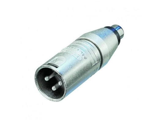 Van Damme XLR-3M to Phono Female Adapter