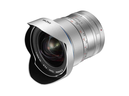 Laowa 12mm f/2.8 Zero-D Lens - Canon EF (Silver)