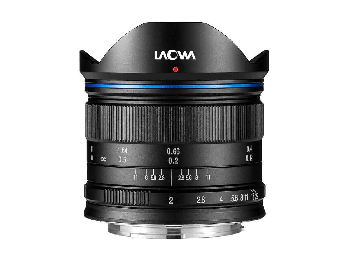Laowa 7.5mm f/2 Ultra Wide Angle Lens (Lightweight Black) - Micro 4/3 Mount