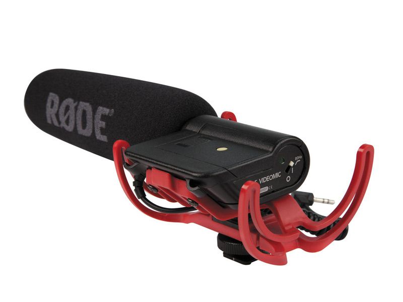 Rode VideoMic with Rycote Lyre Suspension System