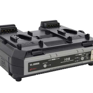 IDX 2 x DUO-C98P Batteries, 1 x VL-2000S Simultaneous Charger