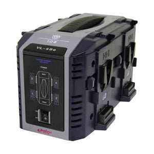 IDX 4 x DUO-C198P Batteries, 1 x VL-4Se Simultaneous Charger