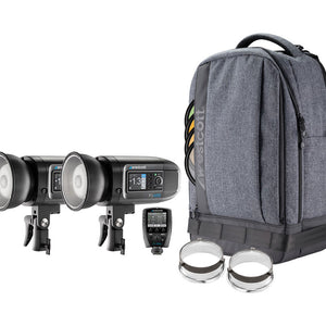 Westcott FJ400 Strobe 2-Light Backpack Kit with FJ-X2m Universal Wireless Trigger