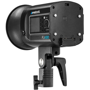 Westcott FJ400 Strobe 2-Light Location Kit with FJ-X2m Universal Wireless Trigger and Rapid Box Switch Octa-M and 1x3 Strip Bank