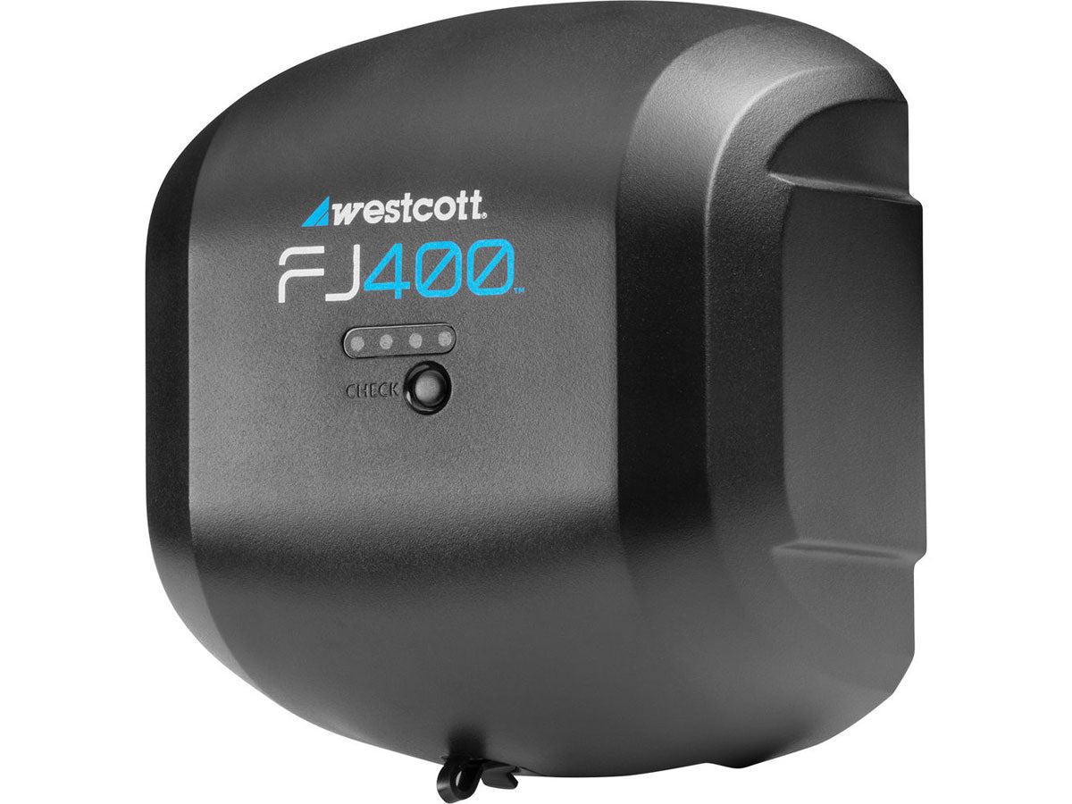 Westcott FJ400 Strobe 2-Light Location Kit with FJ-X2m Universal Wireless Trigger and Rapid Box Switch Octa-M and 1x3 Strip Bank