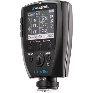 Westcott FJ400 Strobe 2-Light Location Kit with FJ-X2m Universal Wireless Trigger and Rapid Box Switch Octa-M and 1x3 Strip Bank