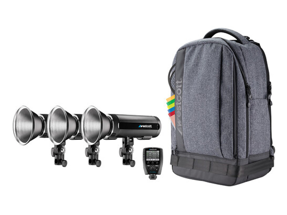 Westcott FJ200 3 Light Backpack Kit