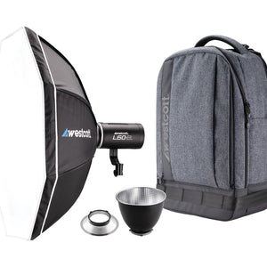 Westcott L-60-B 1-Light Backpack Kit