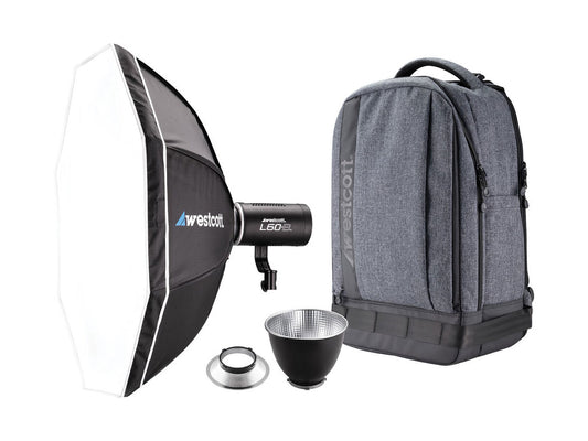 Westcott L-60-B 1-Light Backpack Kit
