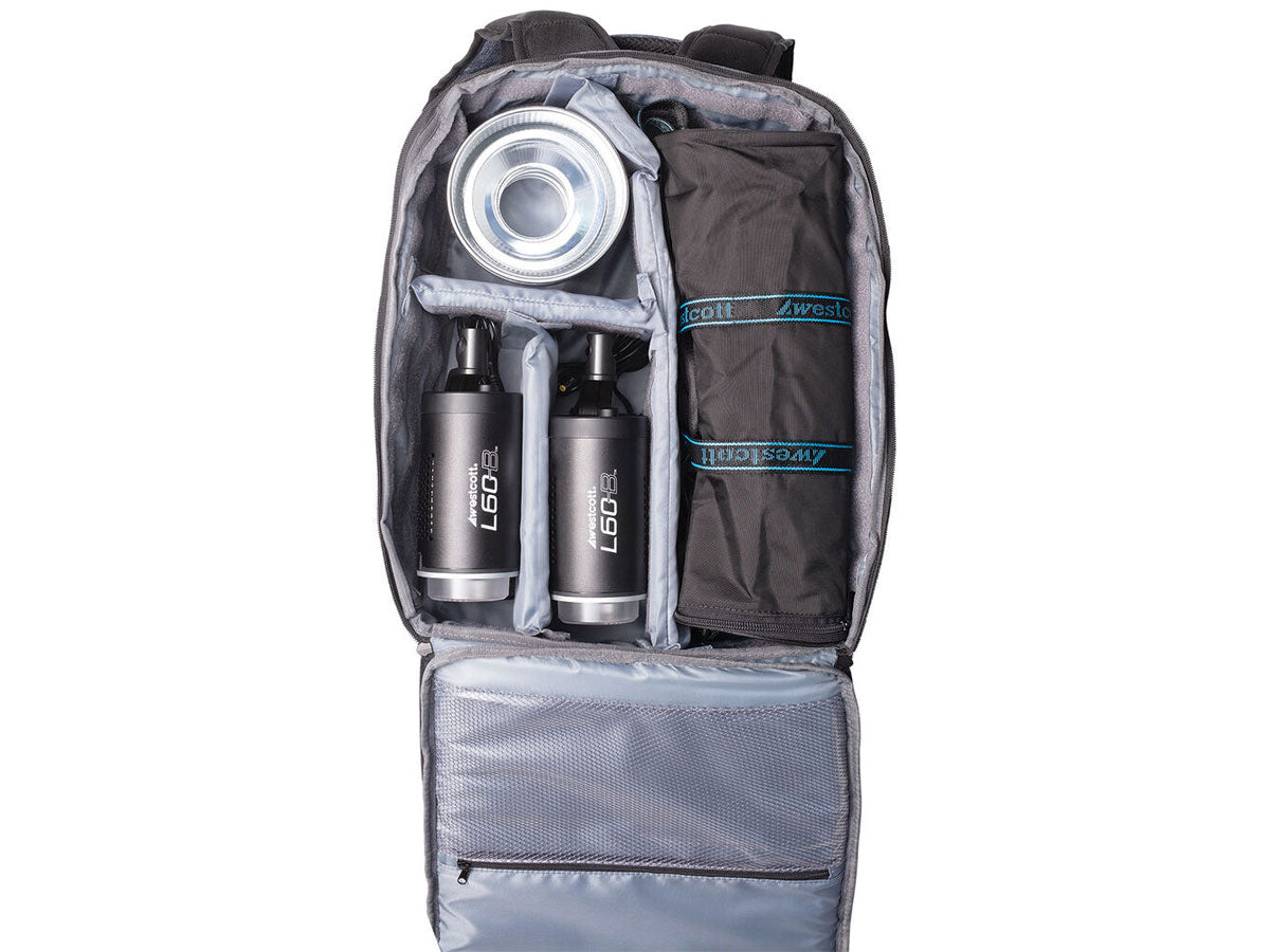 Westcott L-60-B 2-Light Backpack Kit