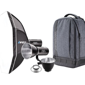 Westcott L-60-B 2-Light Backpack Kit